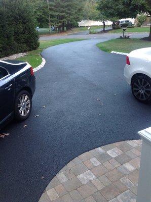 Nothing better than a fresh new driveway