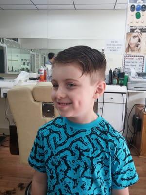 My boy's cut today.