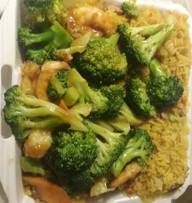 Shrimp with Chinese Vegetables