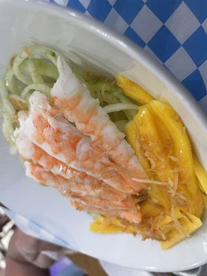 Spaghetti tropical salad