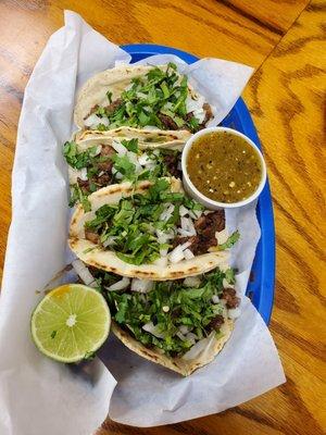 Tacos. So fresh and flavorful