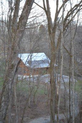 Solar array on our barn