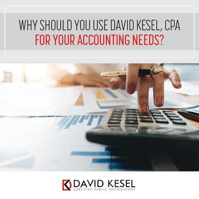 David has over 20 years of accounting experience. He has helped businesses of all sizes with tax compliance and tax planning. Call us today.