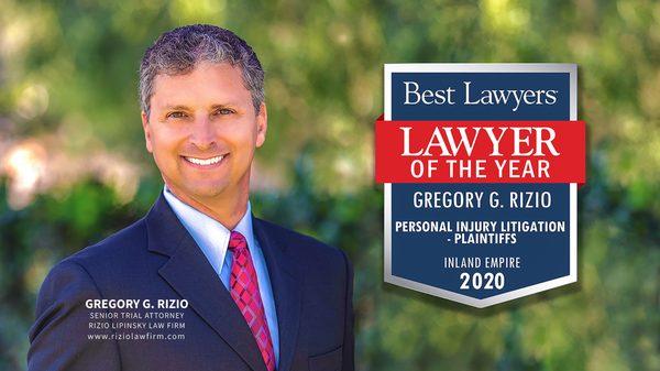 Greg Rizio has been awarded "Lawyer of the Year" by Best Lawyers.