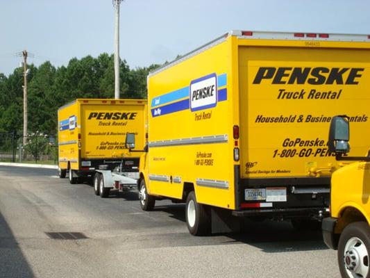 We have Penske truck rentals.