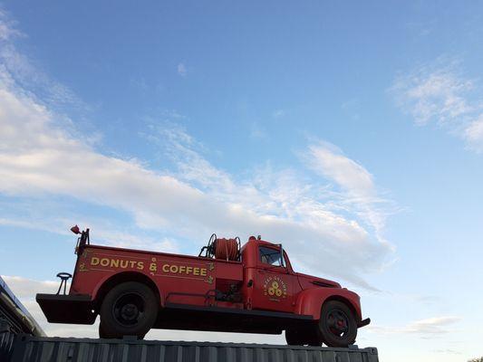 Glazed Grinders Garage fire truck