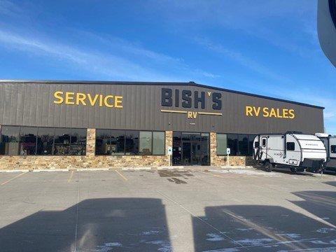 Bish's RV of Kearney, NE. Store front picture of the RV Dealership