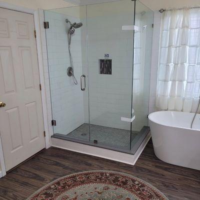 Master bathroom remodel done by 3kam construction