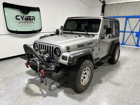 2001 Jeep Wrangler - Full Carbon Window Tint