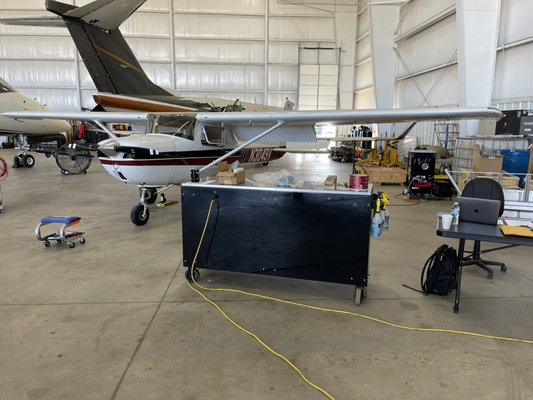 Annual aircraft inspection