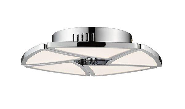 LED Flush Mount in Polished Nickel