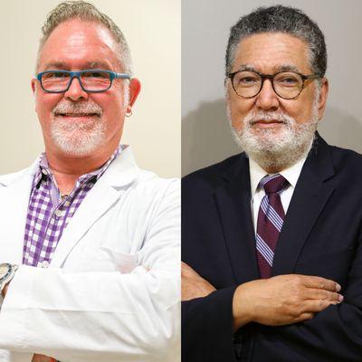 Our doctors, Dr. John Share and Dr. Ibrahim Garcia- Mowatt