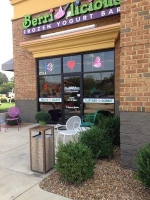 Treat yourself to books and frozen yogurt! Berrilicous is just two doors down!