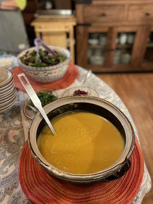 Butternut squash soup