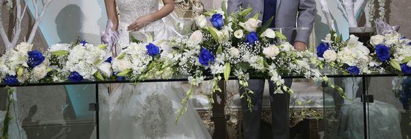 Bride/Groom table