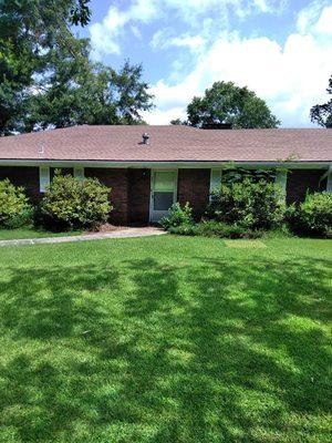 New roof installation