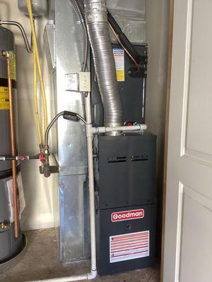 80% Furnace and A/C install.