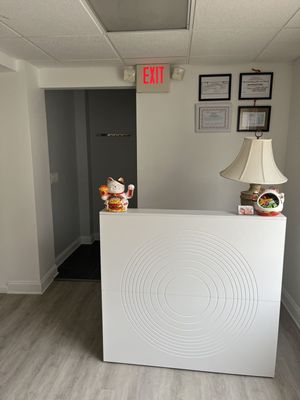 Front desk at Bloomfield Wellness Center