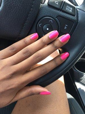 Gel polish without manicure $23