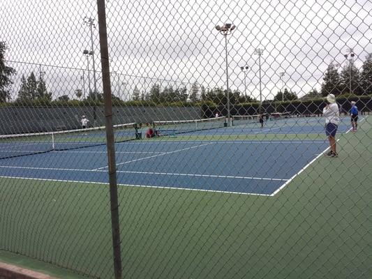 Lots of courts. All in good condition