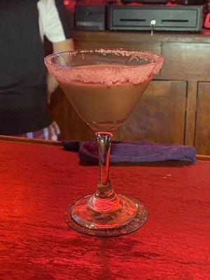 Peppermint martini