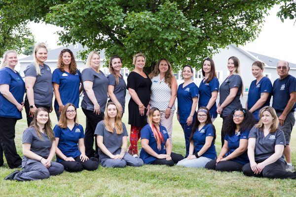 Doctors and staff of Finger Lakes Animal Hospital