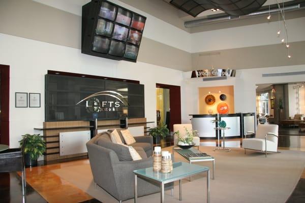 Lofts on post Oak lobby