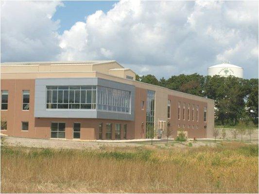 The Randall Oaks Library is located on the lower level of the Randall Oaks Recreation Center on Randall Road.