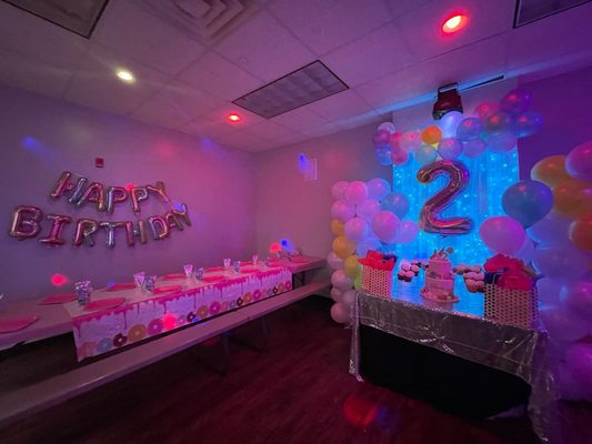 Party room.