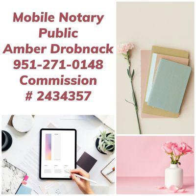 Amber Drobnack Mobile Notary Public