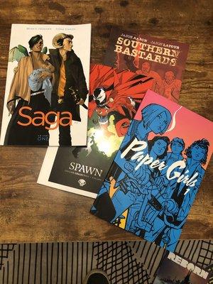 Graphic Novels and Trade Paperbacks