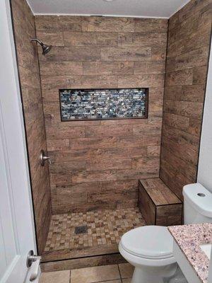 Bathroom tile