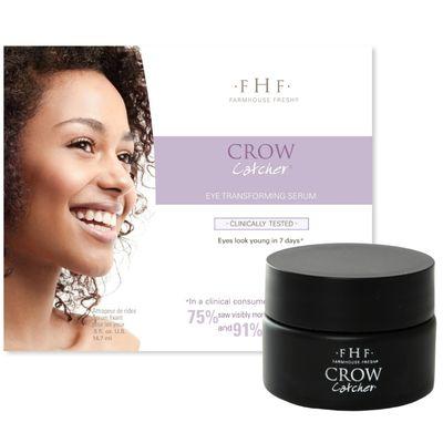 Farmhouse Fresh Crow Catcher eye cream. Great for helping with fine lines and wrinkles $47