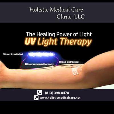 UV IV light therapy for immune disorder treatment