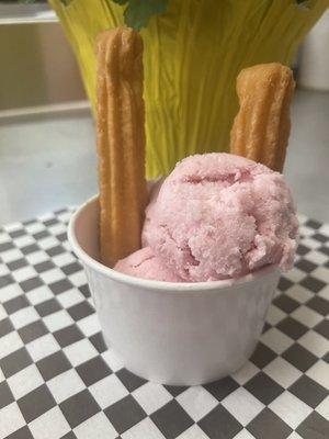 Ice Cream con churros