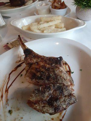 Veal chop..sooooo good!