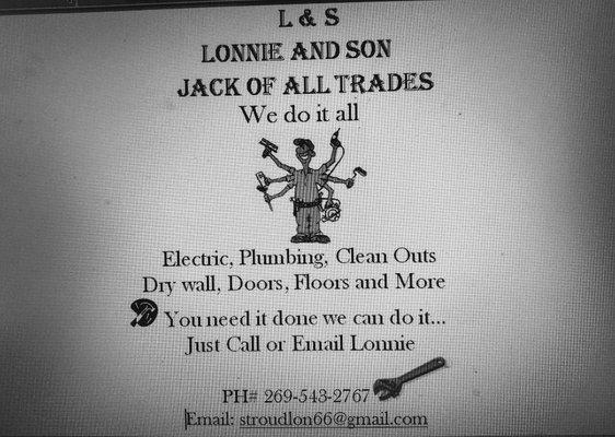 L &  S Lonnie And Son Jack Of All Trades