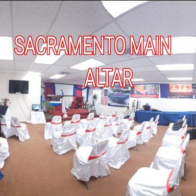 Ministry Of Repentance & Holiness Sac Altar