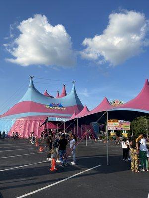 Circus tent