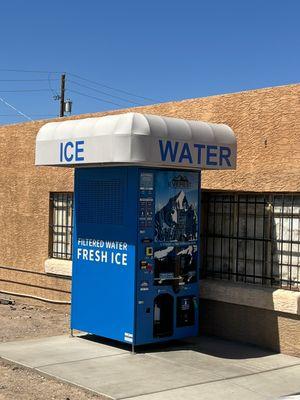 24 hour ice and water vending