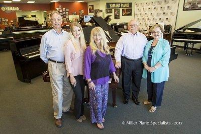 Miller Piano Specialists, Staff