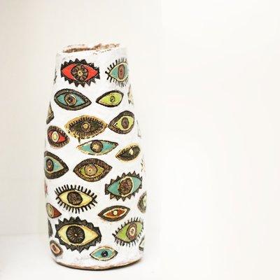 Michal's ceramic artwork is also for sale in our studio!