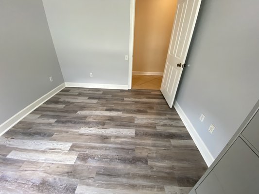 New flooring