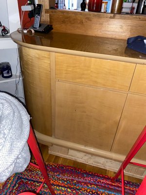 Got this beautiful lacquered credenza from Italy a couple years ago for an incredible price.