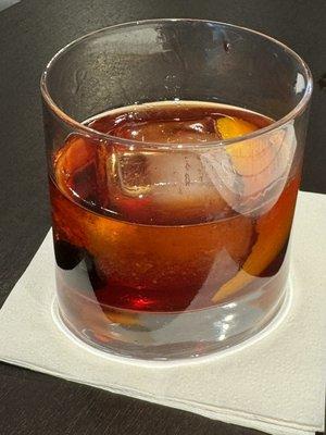 Smokey old fashioned