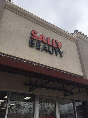 Sally Beauty Supply Store Front, Union Landing Shopping Center, Union City, CA.