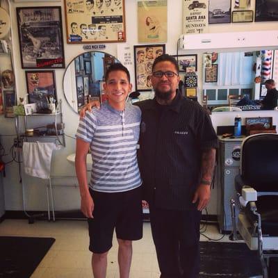 I just got hooked up with a fade by Gilbert!