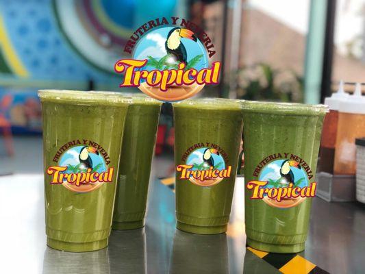 De lunes a viernes de 7am a 10 am todos nuestros jugos A mitad de precio tendemos una gran variedad de jugos