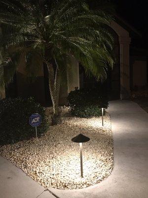 Beautiful quality walkway lighting