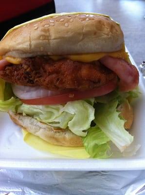 Malibu chicken sandwich